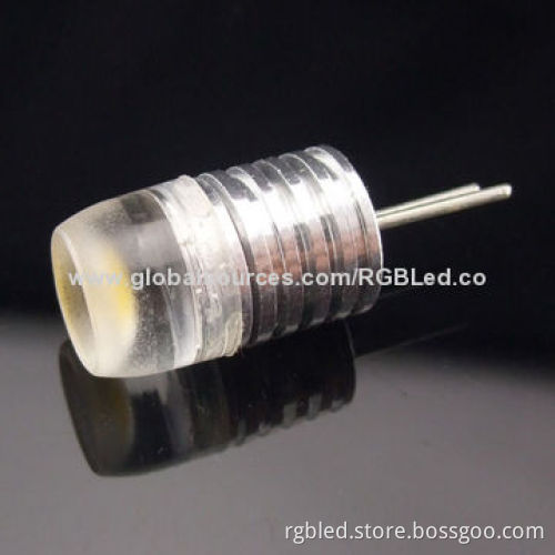 1W G4 LED bulb, 10 to 30V DC voltage, 120 degrees, 50lm luminous flux